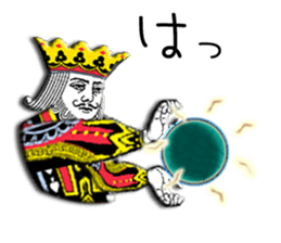 king Jack Queen. sticker #8015338