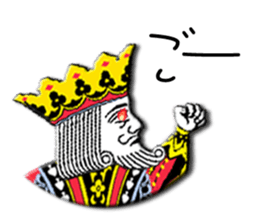 king Jack Queen. sticker #8015360