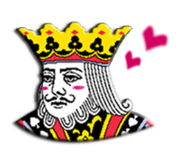 king Jack Queen. sticker #8015362