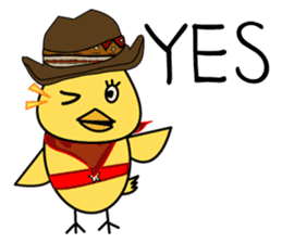 Cowboy Chick! sticker #8015804