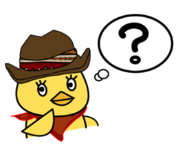 Cowboy Chick! sticker #8015808