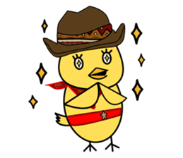 Cowboy Chick! sticker #8015809