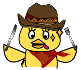 Cowboy Chick! sticker #8015817