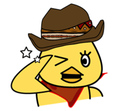 Cowboy Chick! sticker #8015826