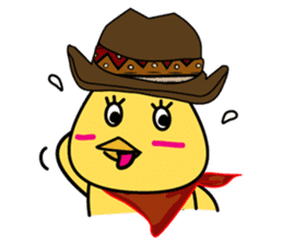 Cowboy Chick! sticker #8015836