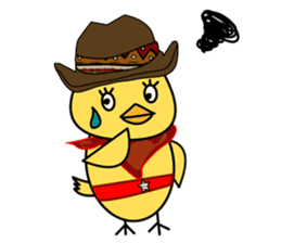 Cowboy Chick! sticker #8015837