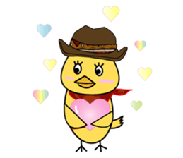Cowboy Chick! sticker #8015842