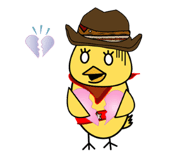 Cowboy Chick! sticker #8015843