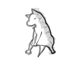 Japanese Shiba Inu ! the japanese dog ! sticker #8015935