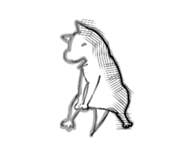 Japanese Shiba Inu ! the japanese dog ! sticker #8015935