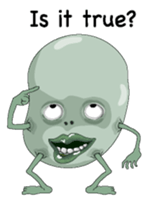 Mr.Broad beans English version sticker #8016245