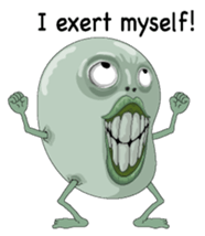 Mr.Broad beans English version sticker #8016246