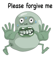 Mr.Broad beans English version sticker #8016247