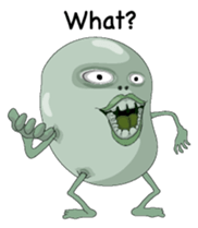 Mr.Broad beans English version sticker #8016248