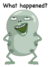 Mr.Broad beans English version sticker #8016249