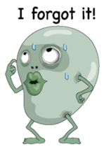 Mr.Broad beans English version sticker #8016258