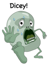 Mr.Broad beans English version sticker #8016259