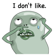 Mr.Broad beans English version sticker #8016262