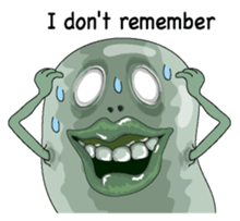 Mr.Broad beans English version sticker #8016264