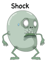 Mr.Broad beans English version sticker #8016266