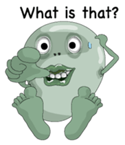 Mr.Broad beans English version sticker #8016267