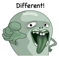 Mr.Broad beans English version sticker #8016268