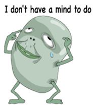 Mr.Broad beans English version sticker #8016270