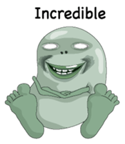 Mr.Broad beans English version sticker #8016273