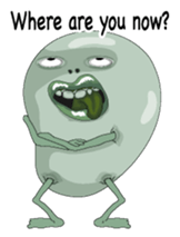 Mr.Broad beans English version sticker #8016276