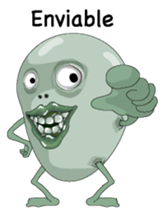 Mr.Broad beans English version sticker #8016277