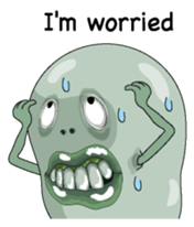 Mr.Broad beans English version sticker #8016278