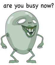 Mr.Broad beans English version sticker #8016279