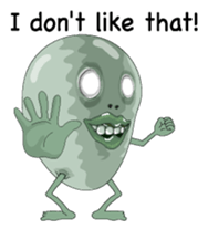 Mr.Broad beans English version sticker #8016280