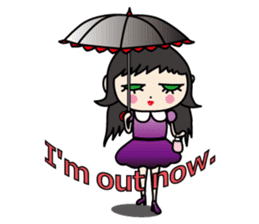 Gothic Girl (English ver.) sticker #8016705