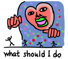 strange men 4 [english ver.] sticker #8017259