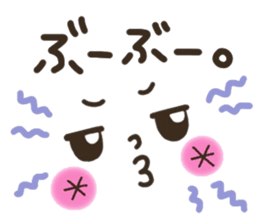 Pretty smiley sticker 5 sticker #8017301