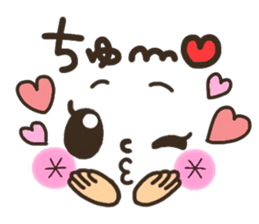 Pretty smiley sticker 5 sticker #8017306