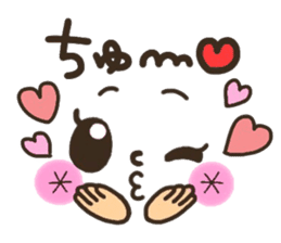 Pretty smiley sticker 5 sticker #8017306