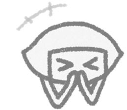 Anokochan (face) sticker #8017759