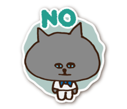 kitten Suit -Deco&Malm- sticker #8018366