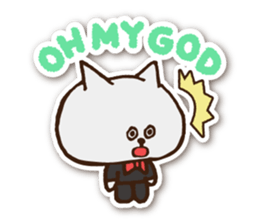 kitten Suit -Deco&Malm- sticker #8018367