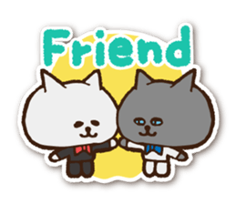 kitten Suit -Deco&Malm- sticker #8018370