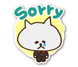 kitten Suit -Deco&Malm- sticker #8018372