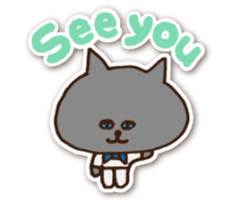 kitten Suit -Deco&Malm- sticker #8018376