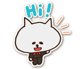 kitten Suit -Deco&Malm- sticker #8018378