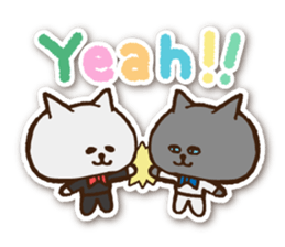 kitten Suit -Deco&Malm- sticker #8018380