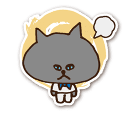 kitten Suit -Deco&Malm- sticker #8018386