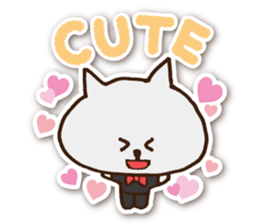 kitten Suit -Deco&Malm- sticker #8018387