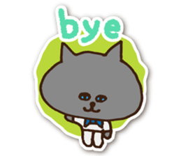 kitten Suit -Deco&Malm- sticker #8018389