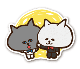 kitten Suit -Deco&Malm- sticker #8018390